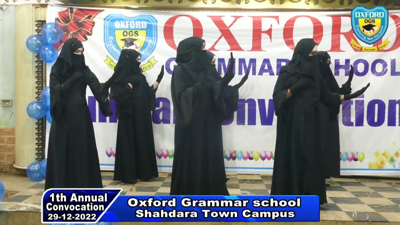 Muslim Qaum ki Beti hu Main parda karti hu | Oxford Grammar School Shahdara Town Campus