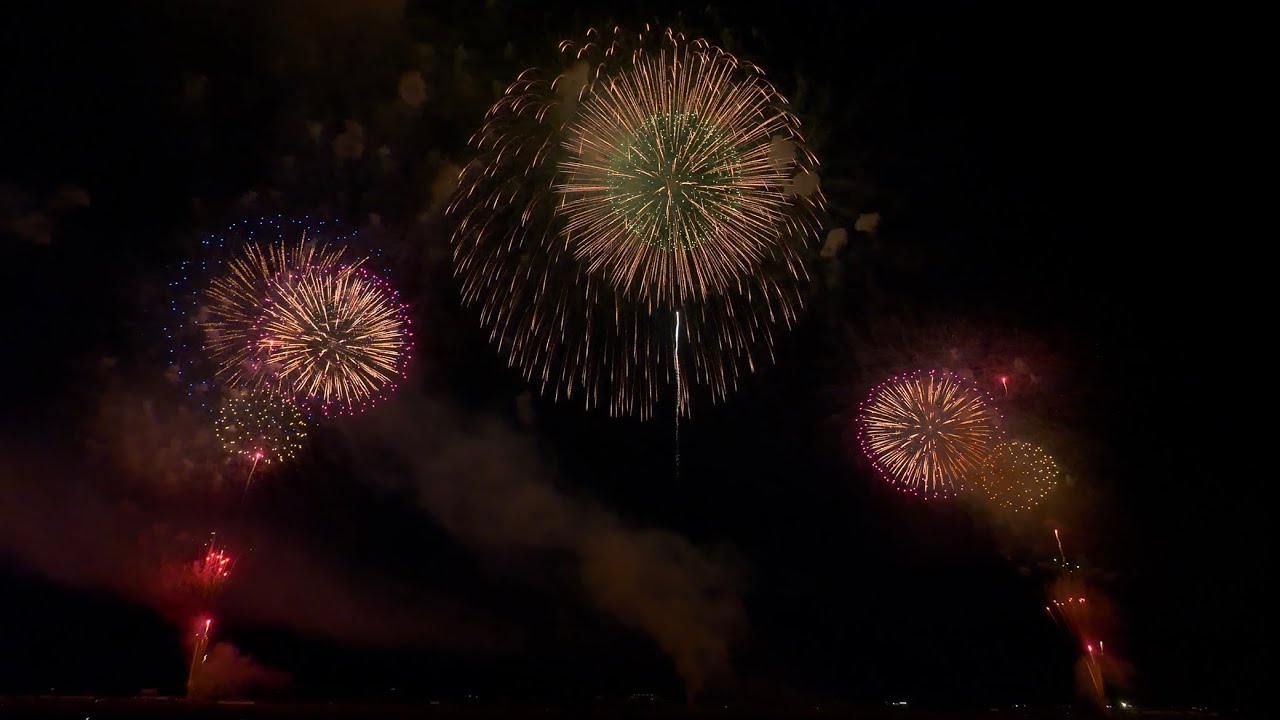 【4KHDR】大曲の花火　2025　フィナーレ　10号30連発　特大スターマイン　第97回全国花火競技大会