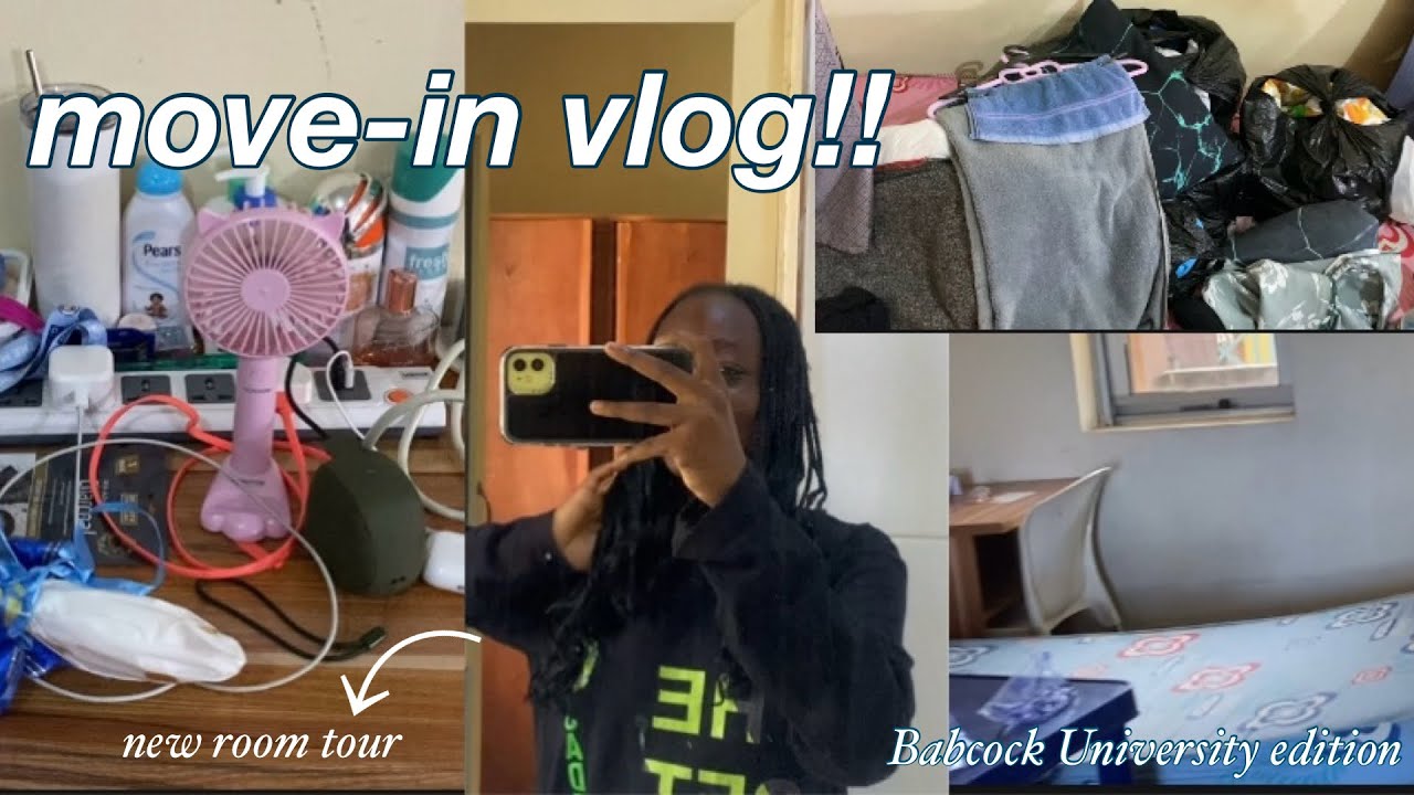 UNIVERSITY MOVE IN VLOG!♡|| Babcock University Edition✰ღ