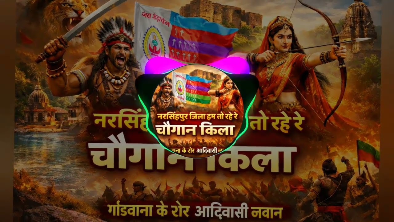 नरसिंहपुर जिला हम तो रहे रे चौगान किला | Gondwana Adivasi Song | Jai Seva #gondisong #song #rapsong