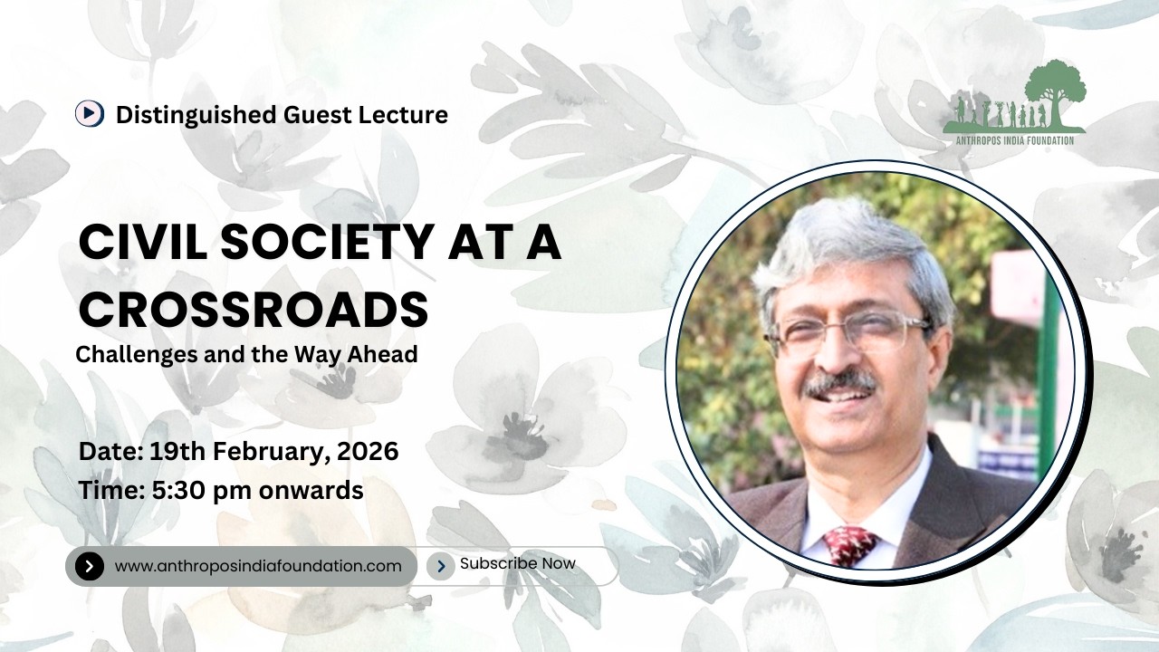 Civil Society at a Crossroads: Challenges and the Way Ahead | Dr. Lalit Kumar | AIF | Guest Lecture
