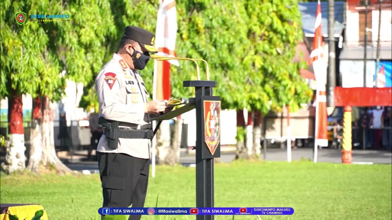 KAPOLDA PIMPIN PEMBUKAAN PENDIDIKAN PEMBENTUKAN BINTARA POLRI GEL I TAHUN 2022