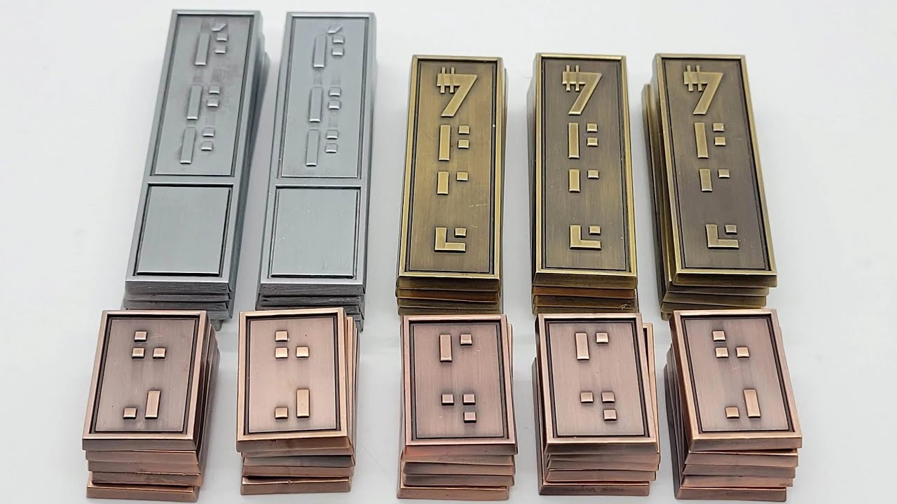 Deluxe Sabacc Credit Set Solid Metal | Metal Sabacc Credit Chit | Star Wars Poker Chip Tokens