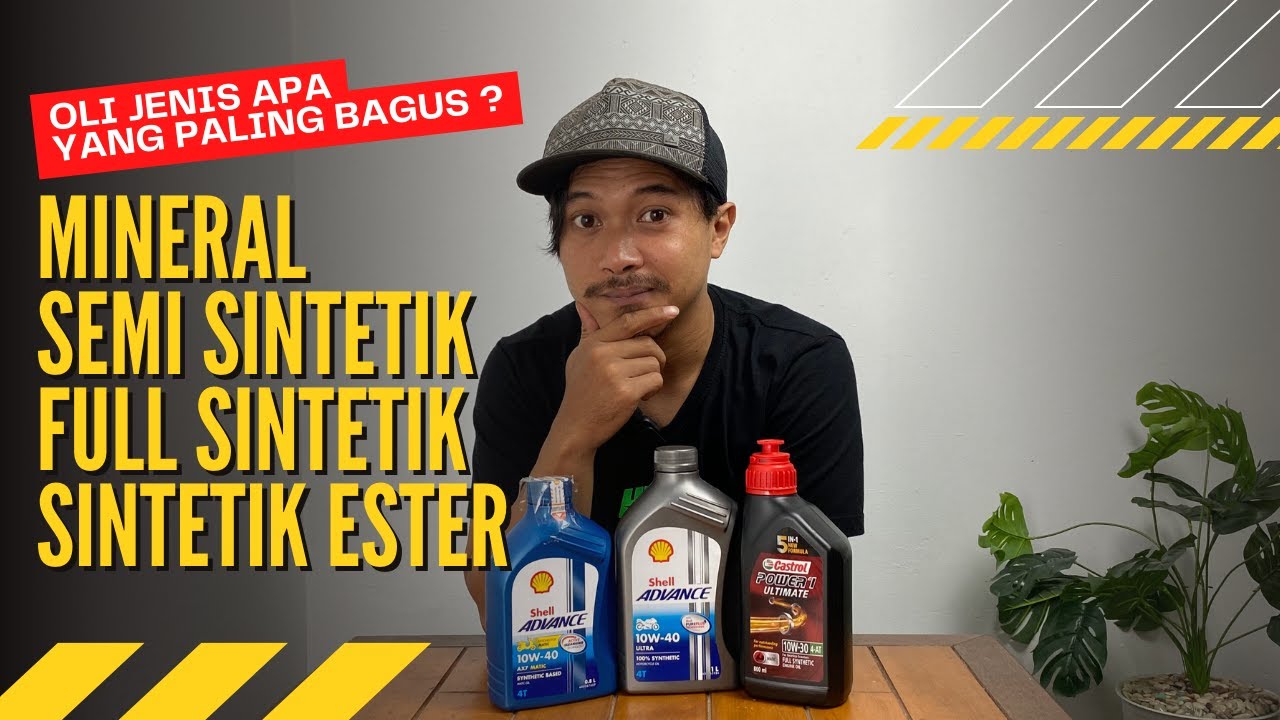 🔴TIPS MEMILIH OLI MESIN Berdasarkan Base Oilnya