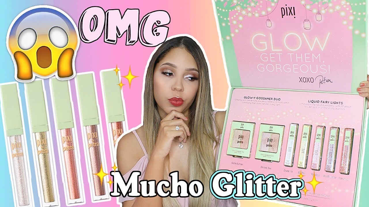 OMG PROBAMOS SOMBRAS con Mucho Glitter│PIXI Fairy Lights ♡│Mirianny