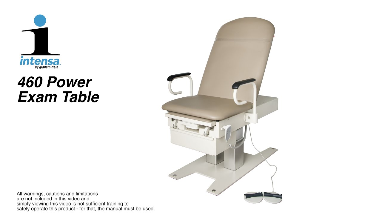 Intensa&trade; 460 Power Exam Table