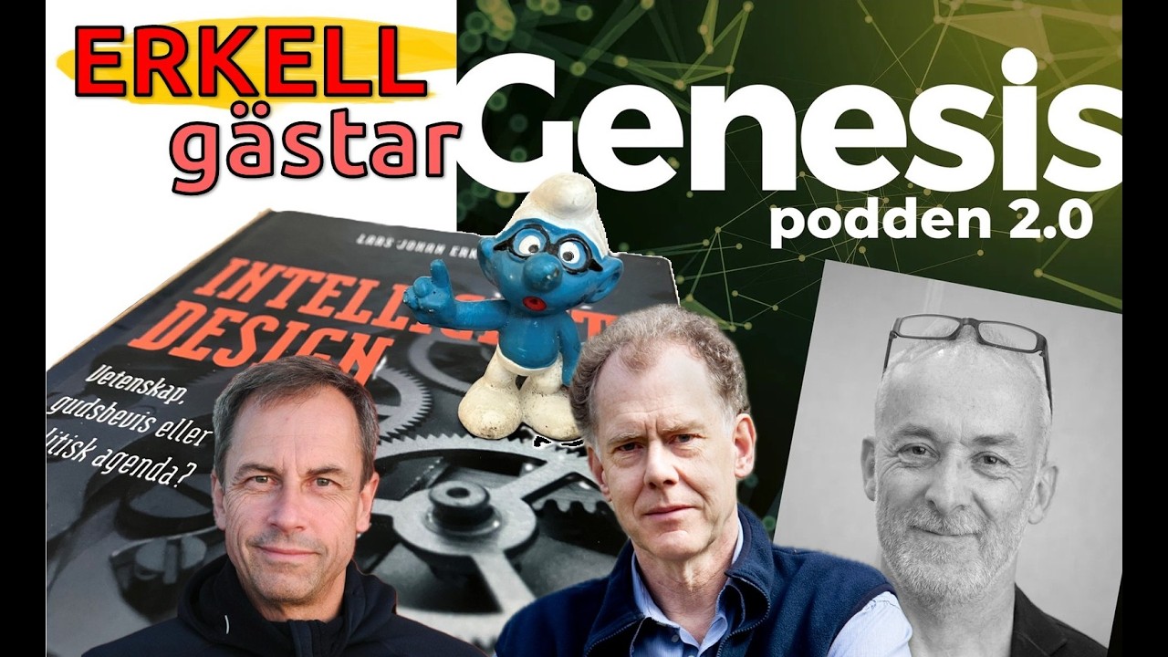 Lars Johan Erkell diskuterar intelligent design med Göran Schmidt. Genesispodden 2.0