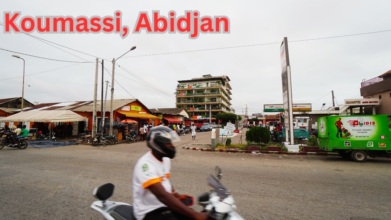 Koumassi, inside Abidjan, a city walking tour