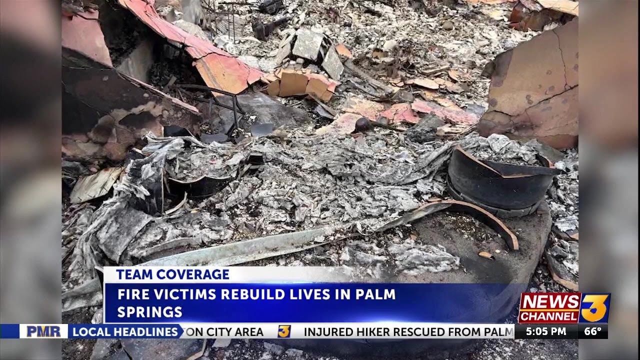 One year after LA fires, resident reflects on moving to Palm Springs after losing Altadena home