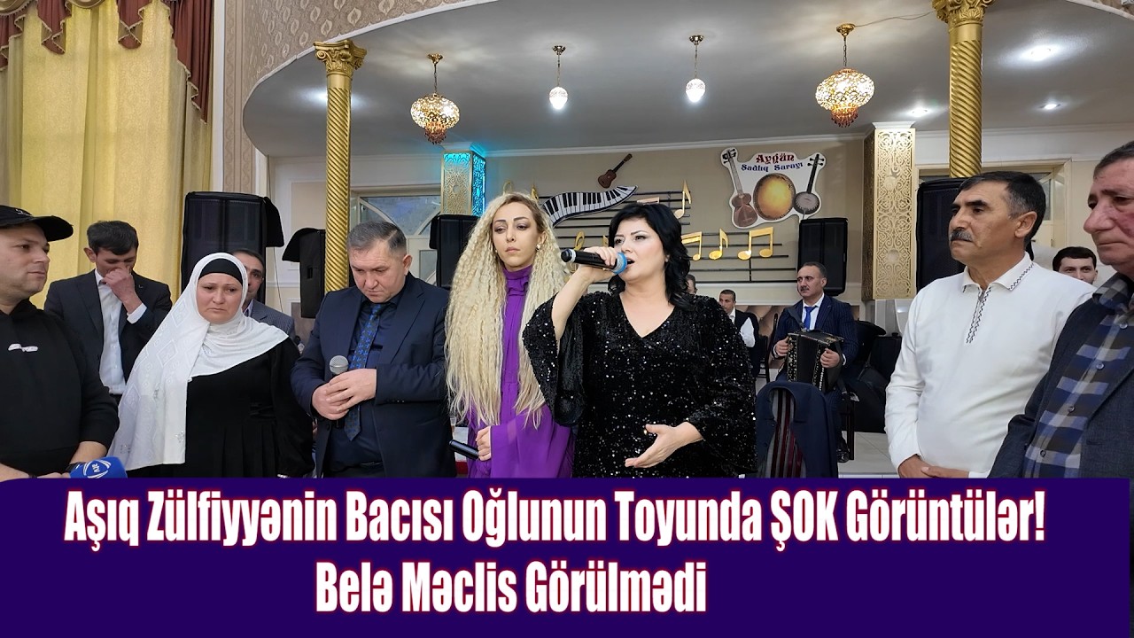 Aşıq Zülfiyyə Toyu Saxladı! 😱 Şəhid Ailəsini Belə Yad Etdi - Hamı AĞLADI! 😢