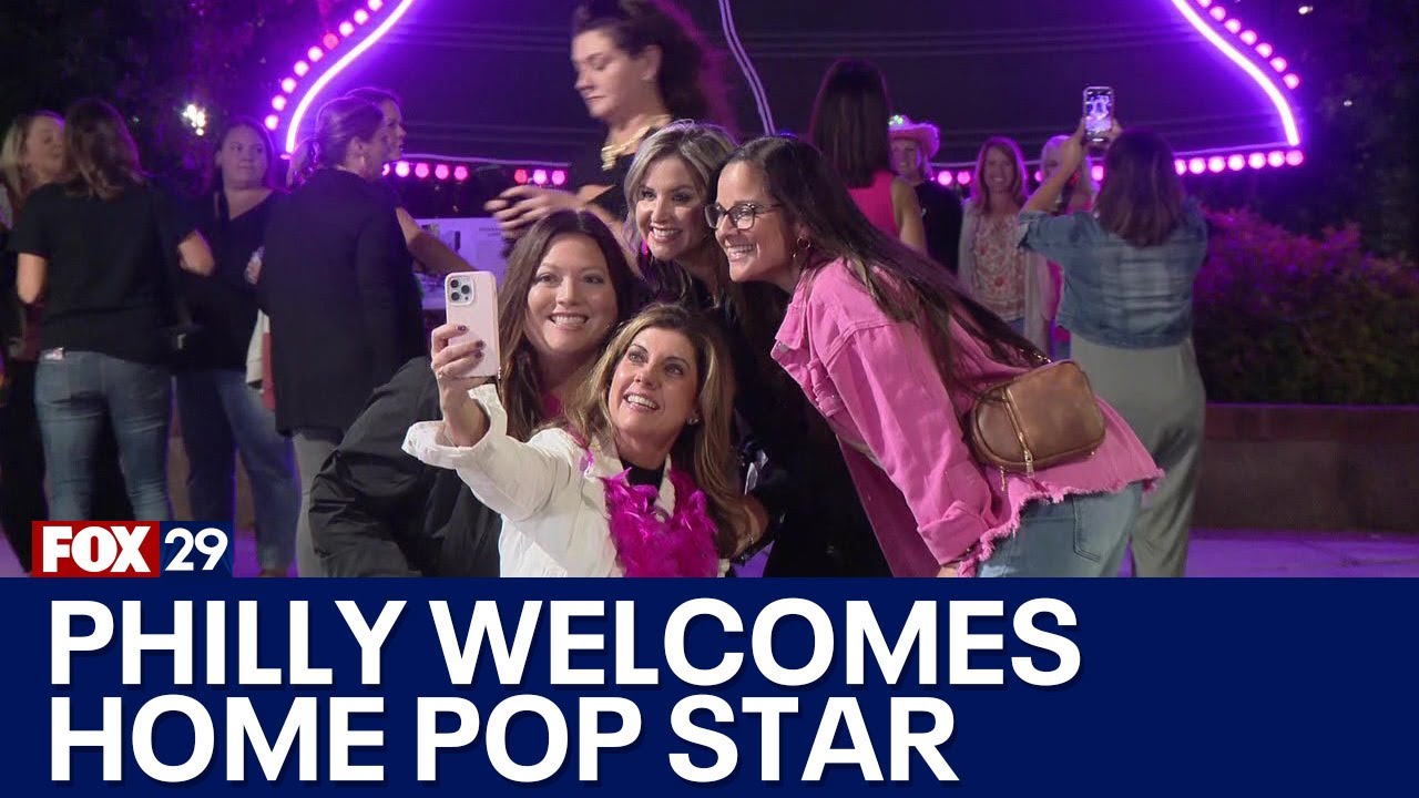 Philadelphia gives pop star Pink a warm homecoming