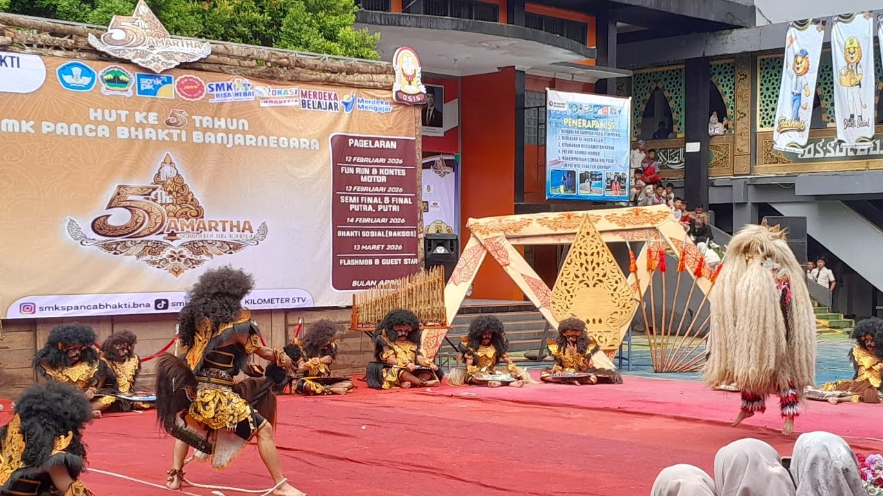 LIVE | Pagelaran | Tari Warok | HUT SMK PB 55