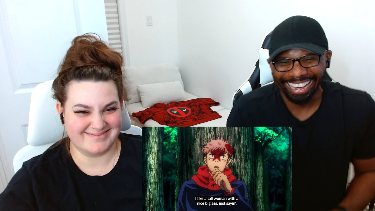 Мне нравятся высокие женщины с красивой большой попой 🤣😂! JUJUTSU KAISEN, 1 сезон, 15 серия