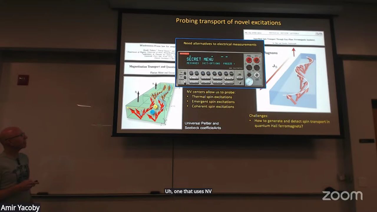 JQI Seminar Oct. 6, 2025: Amir Yacoby