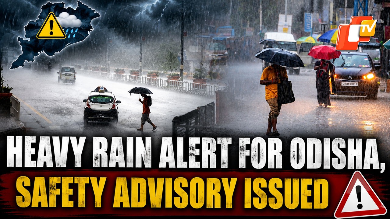 Mayurbhanj To Receive Heaviest Rainfall; Yellow Warning For Several Odisha Districts