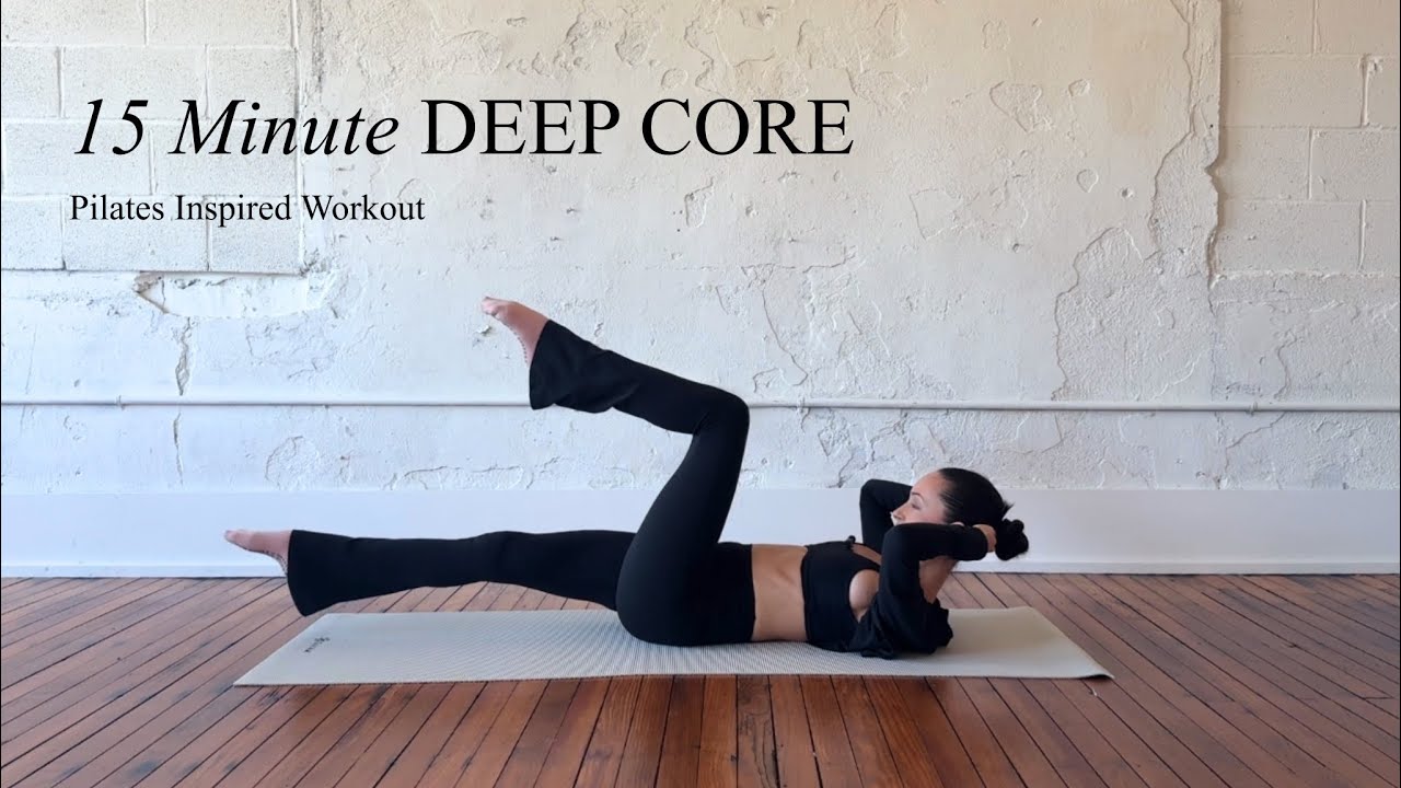 15 Minute Pilates ABS | At Home Workout | No Equipment Needed