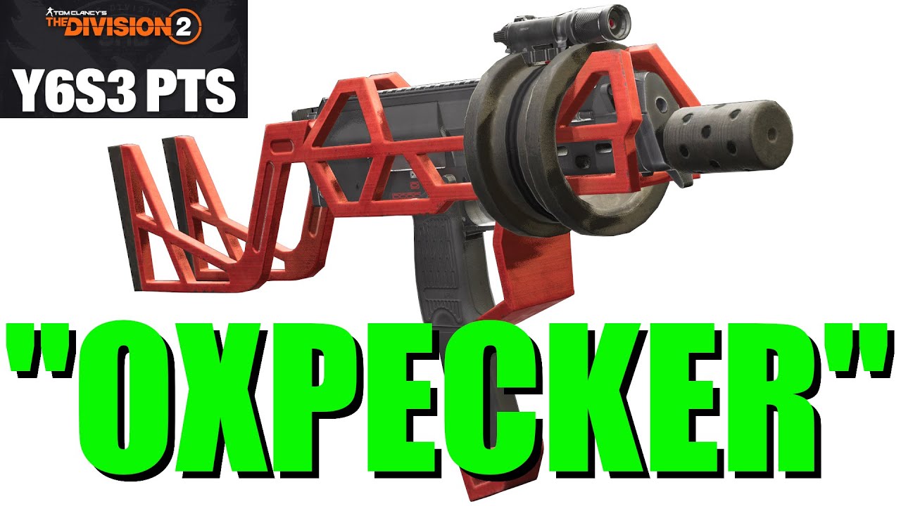 The Division 2 | Y6S3 PTS | NEW EXOTIC SMG 