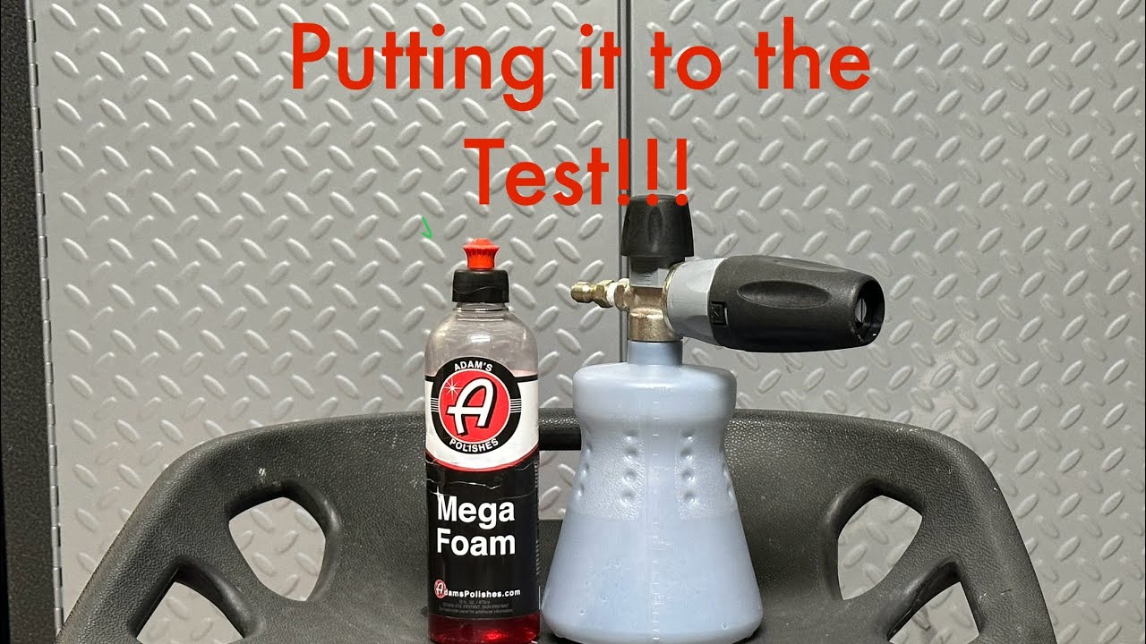 Adams Mega Foam. Nice thick foam, but is it effective?