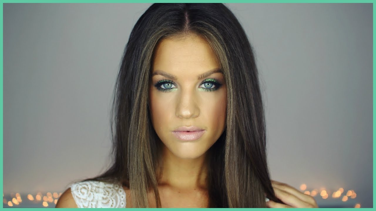 COLOR POP Makeup Tutorial │Emerald Green Dramatic Eyes & Neutral Lips