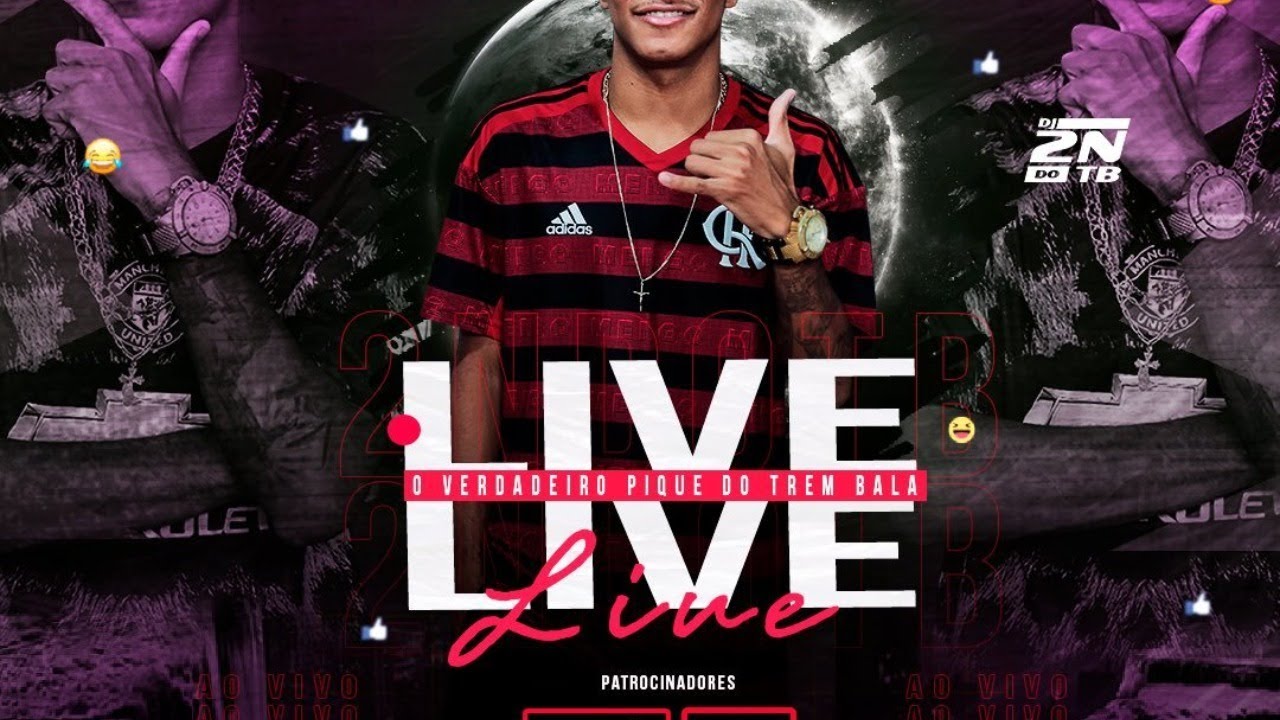O VERDADEIRO PIQUE DO TREM BALA  - LIVE COM DJ 2N DO TB
