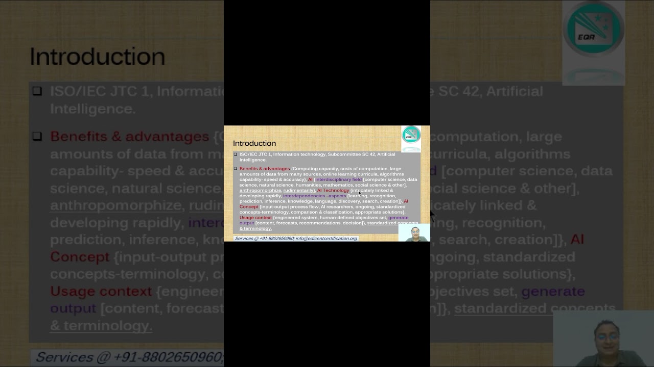 AI Technology #artificialintelligence #ISO22989 #iso42001 #fundamental #governance #machinelearning