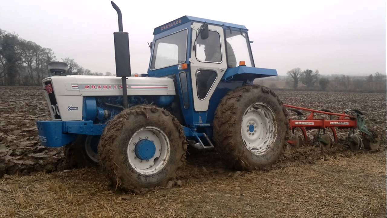 ford tw15 and roadless 118 and  struggling in very heavy ground