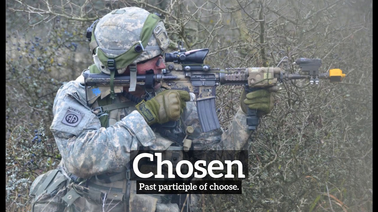 What is Chosen? | How Does Chosen Look? | How to Say Chosen in English?