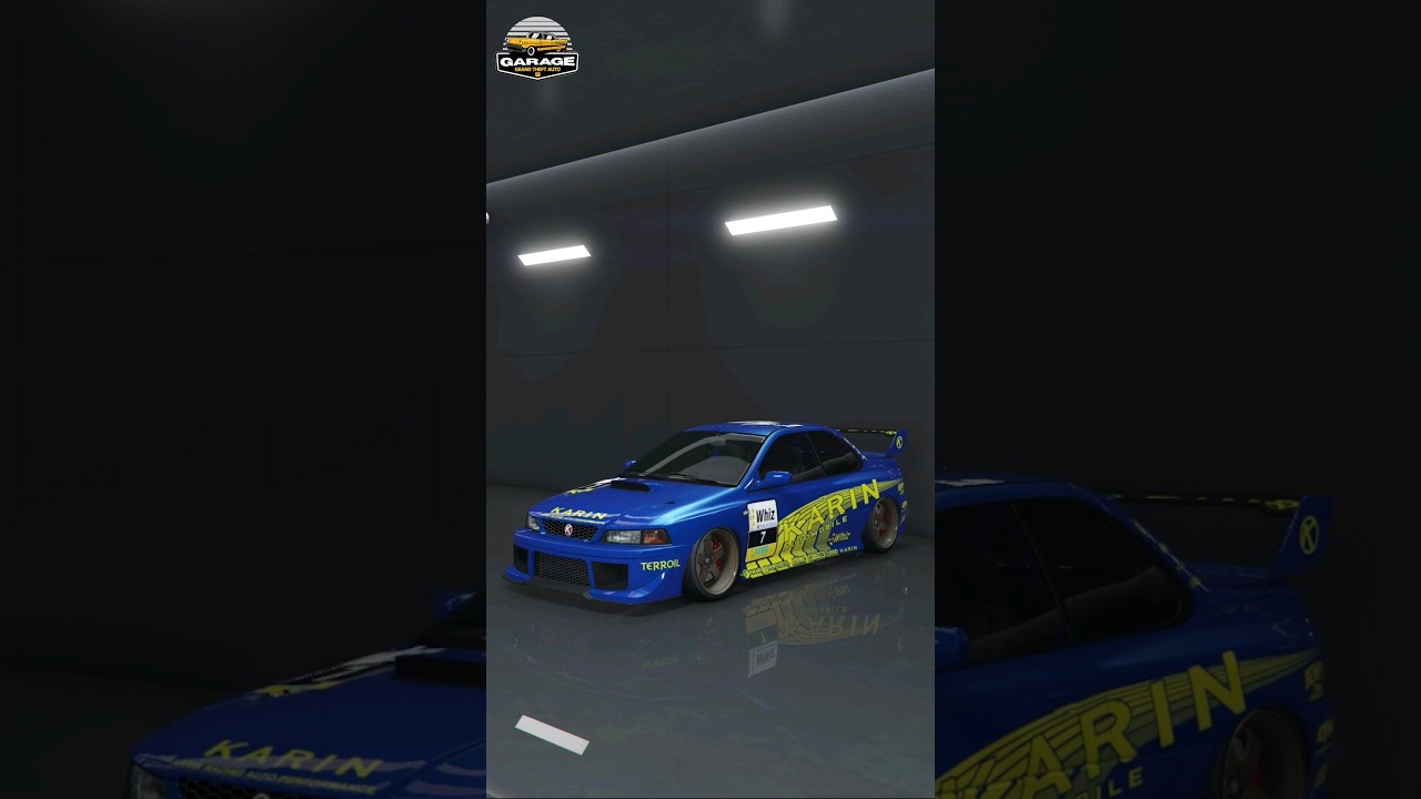 Karin Sultan RS Classic Customization (Subaru Impreza 22B STI) - GTA 5 Online #shorts