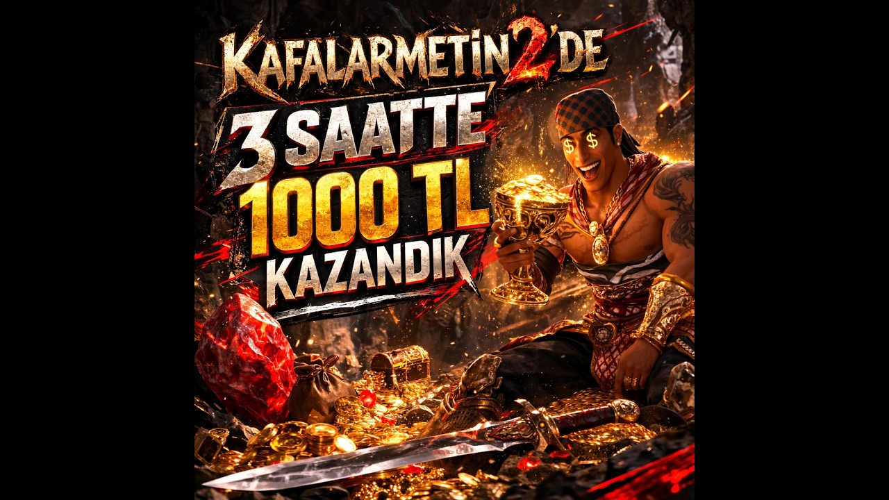 KAFALARMETİN2'DE 3 SAATTE 1.000 TL PARA KASTIK #3