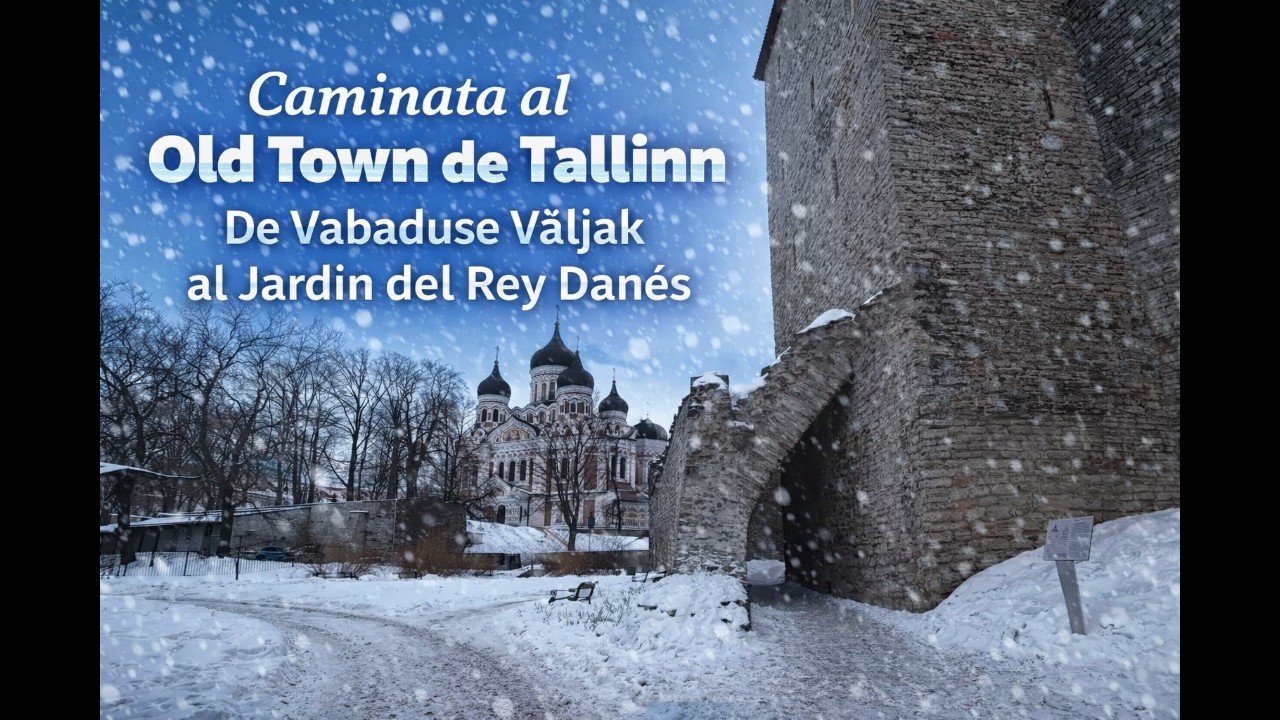 Desde Vabaduse Väljak al Jardín del Rey Danés | Tallinn