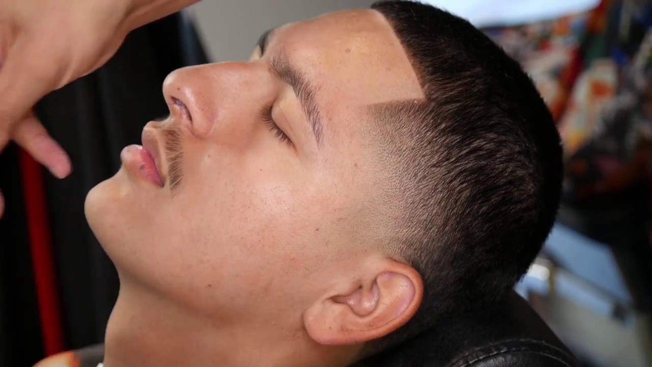 High Taper Fade Tutorial With Crispy Line Up