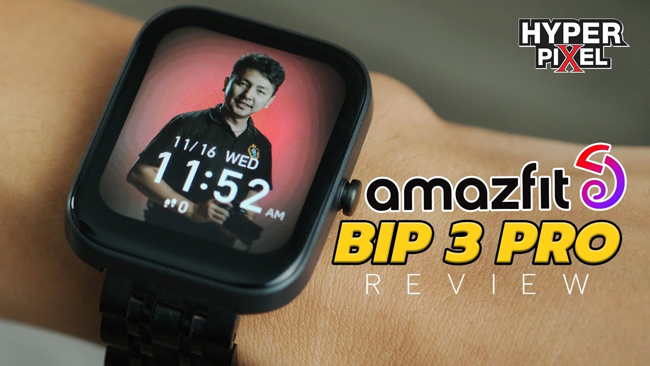 รีวิว Amazfit Bip 3 Pro นาฬิกาเพื่อสุขภาพในราคาประหยัดที่ผมลือกใช้ I Hyper Pixel EP. 177