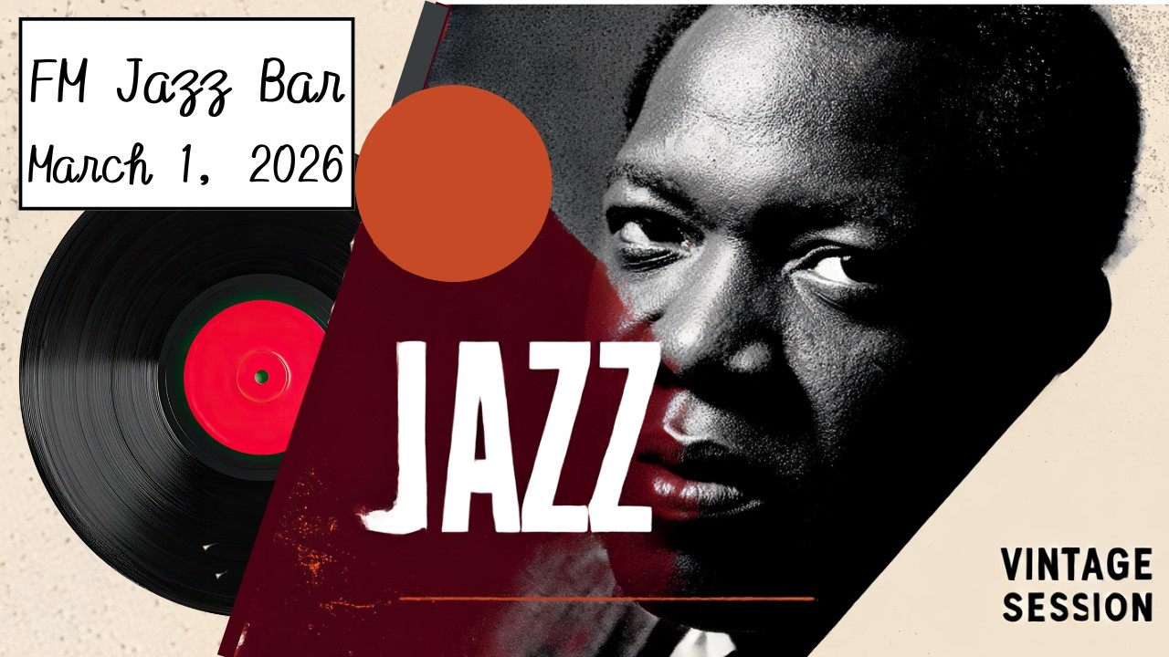 【Tonight, with a Drink】 Exquisite Vintage Jazz. A Special Night to Unwind at FM Jazz Bar.