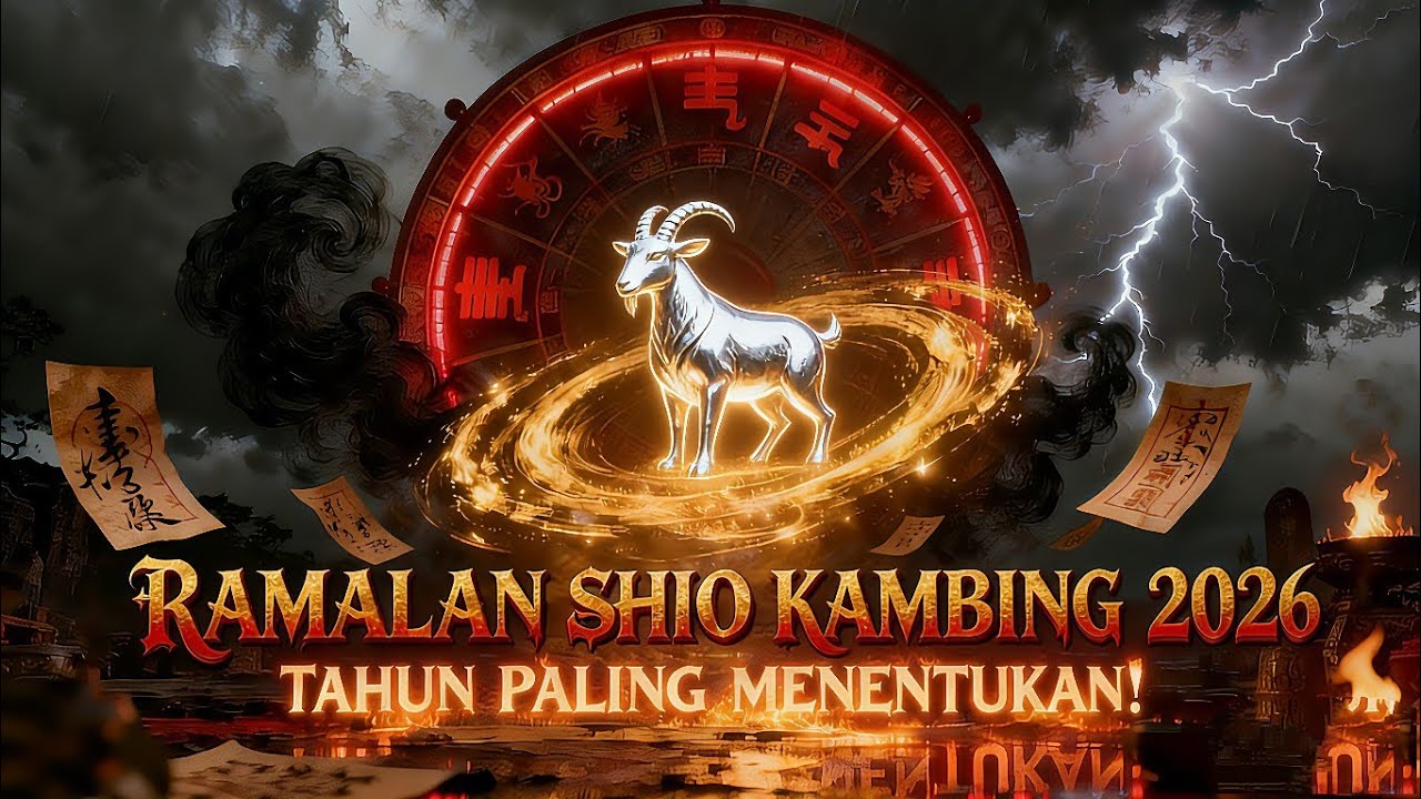 Shio KAMBING 2026 Banyak Kejutan di Karier dan Rezeki Tonton Sampai Habis & Solusi agar Sukses