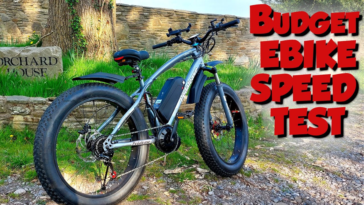 CHEAPEST  1500W ELECTRIC FAT BIKE BUILD SPEED TEST REVIEW 52 VOLT 21Ah  BATTERY BAFANG BBHSD