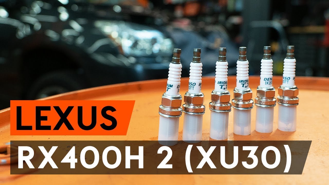 Jak wymienić świece zapłonowe w LEXUS RX400h 2 (XU30) [PORADNIK AUTODOC]