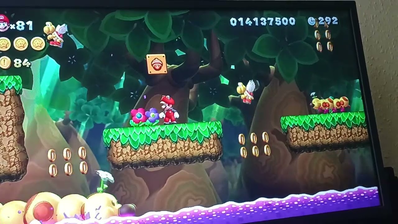 Super Mario Deluxe Soda Jungle -7 Wiggler Stampede