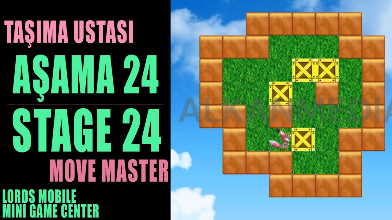 Taşıma Ustası Aşama 24 | Move Master Stage 24 [ Lords Mobile - Mini Game Center ]
