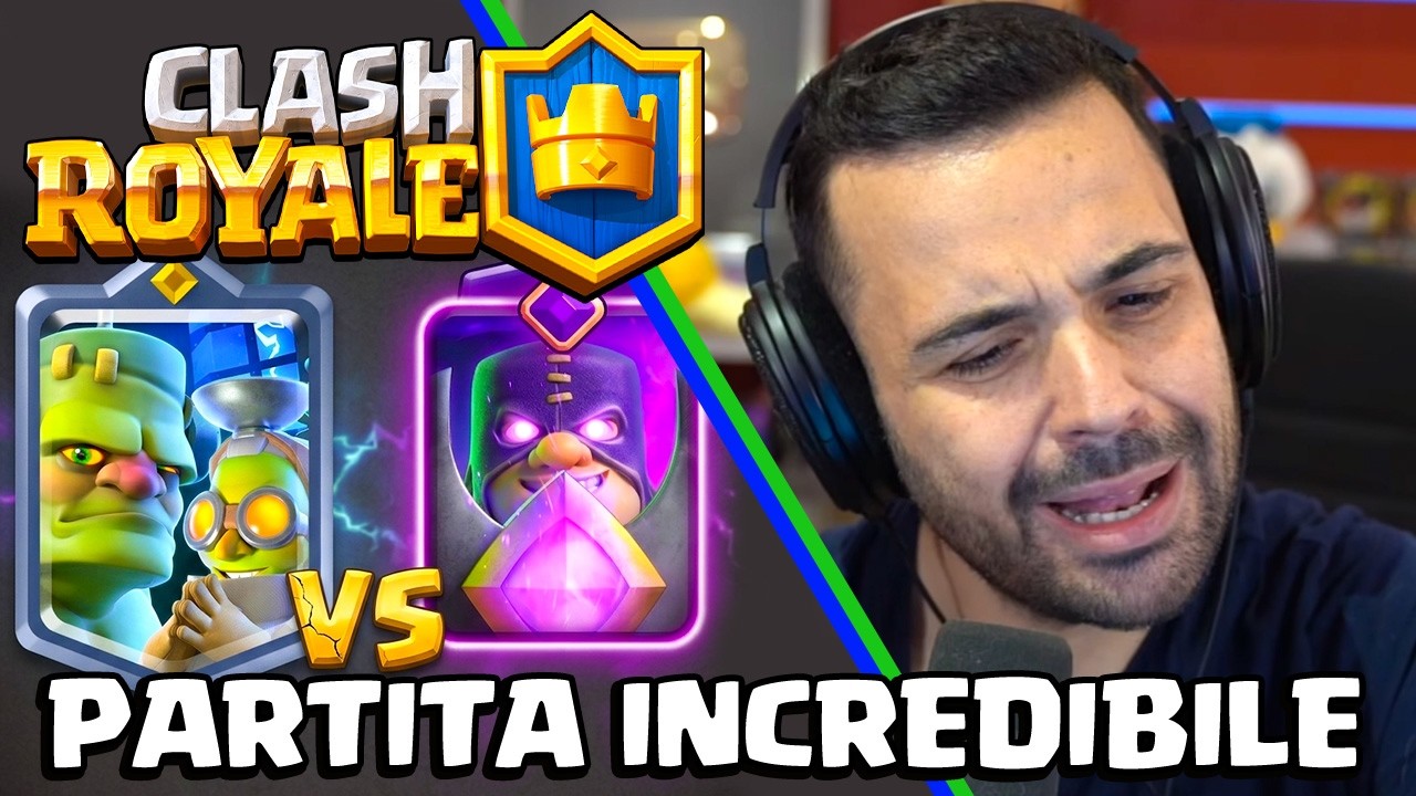 una partita incredibile , BOIA EVO vs goblinstein - CLASH ROYALE