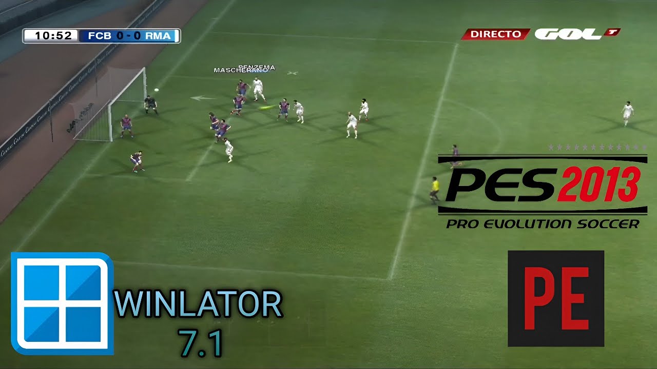 PES 2013 patch PESEDIT 6.0 Master league Winlator 7.1