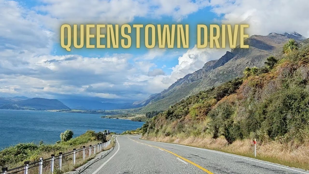 Devil's Staircase Scenic Drive | Lake Wakatipu to Queenstown | South Island New Zealand
