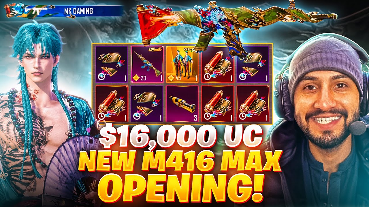 New M416 MAXX Crate Opening Gone Wrong | Tind Reveal Field | MK Gaming