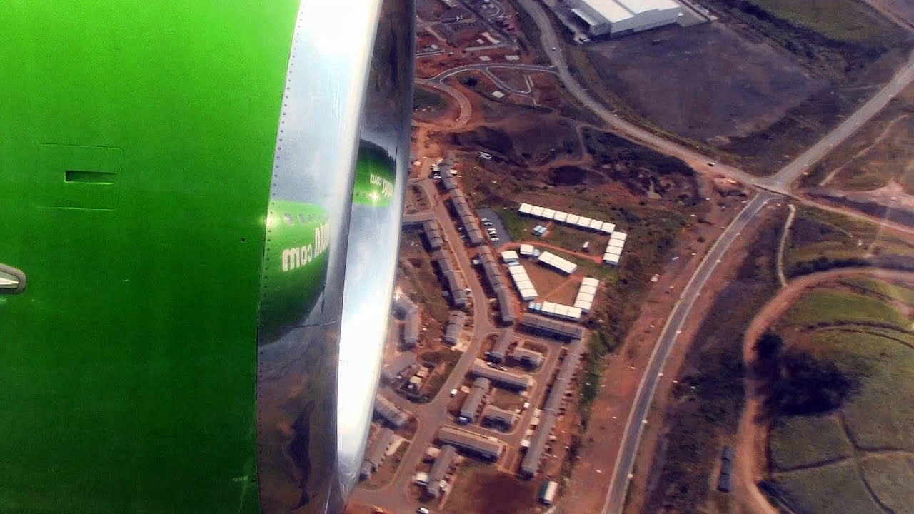 kulula.com B737 Landing Durban South Africa