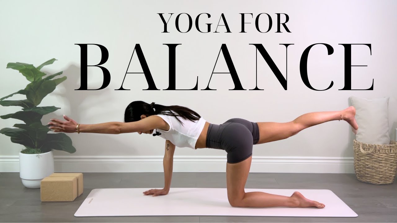 20-Min Yoga for Balance | Flow for Stability, Brain, & Body