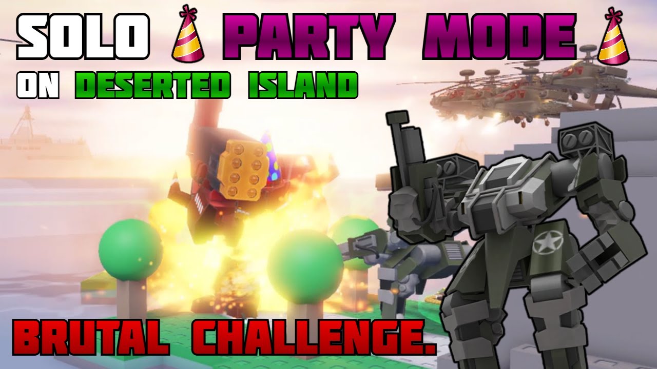 TDX | SOLO PARTY MODE on DESERTED ISLAND