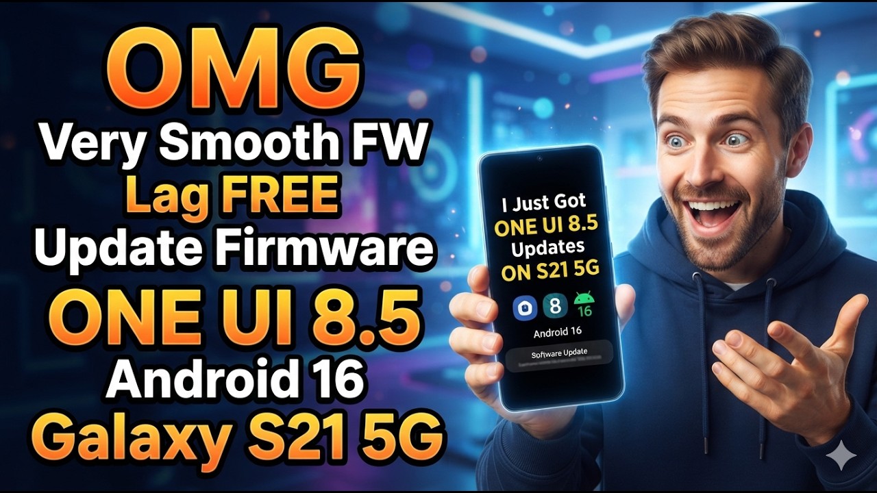 Установка Elite UI ONE UI 8.5 A16 на Galaxy S21 5G ВАУ