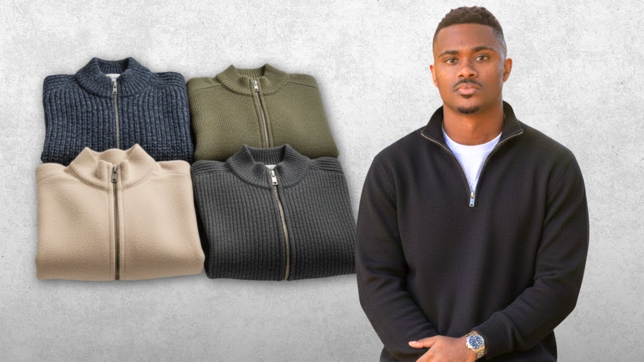 Why Every Man Needs A Quarter-Zip (And/Or Half-Zip) Sweater