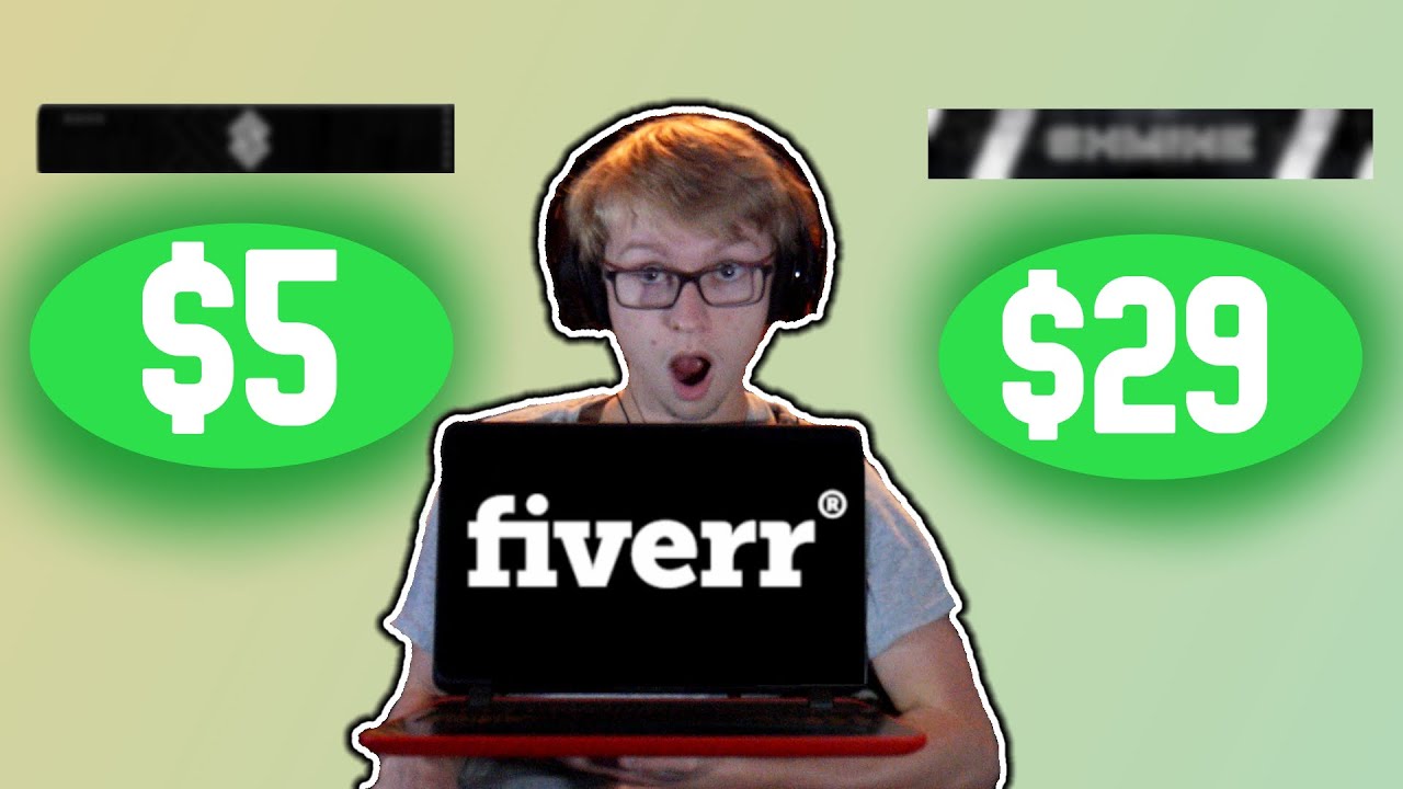 I Hired Designers On Fiverr To Make My YouTube Banner...