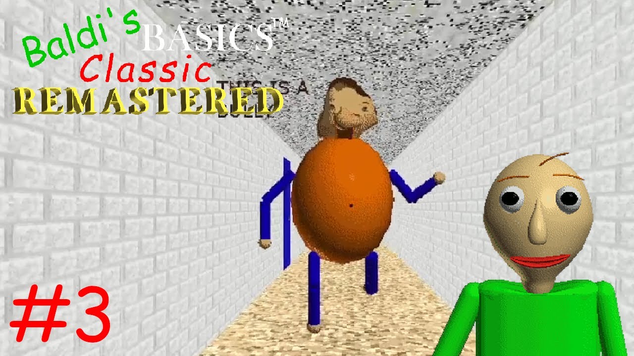 o que tá acontecendo? 🧐 - Baldi's Basics Remastered #3