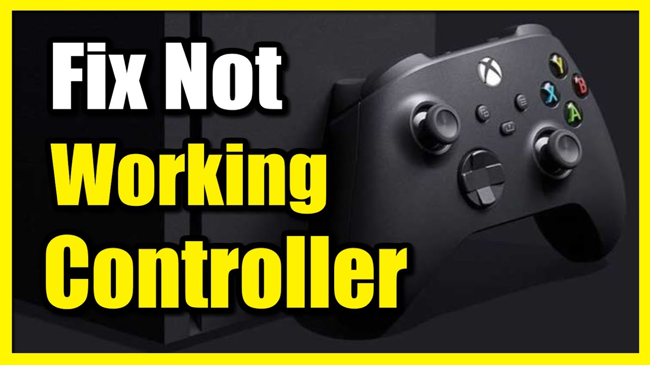 How to Fix Controller Not Working on Xbox Series X|S (Easy Tutorial)